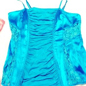 Marciano silk cami corset